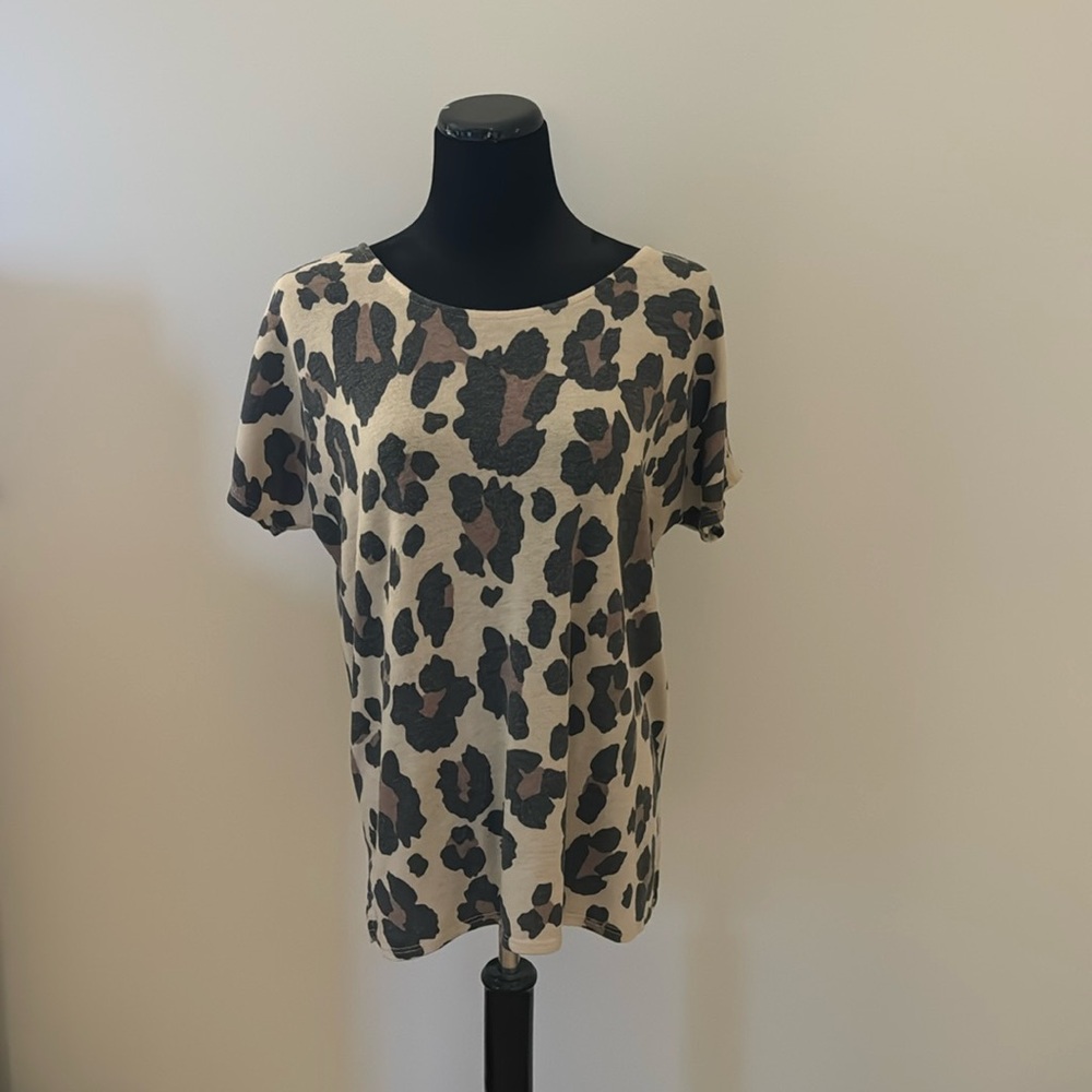 Leopard Print Top